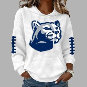 Penn State Football Print Waffle Fabric Hoodie