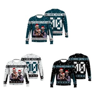 Personalized Jalen Hurts Saquon Barkley AJ Brown Philadelphia Ugly Sweater 2