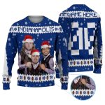 Personalized Jonathan Taylor Daniel Jones Tyler Warren Indianapolis Ugly Sweater