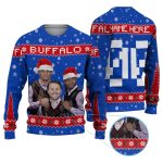 Personalized Josh Allen James Cook Keon Coleman Ugly Sweater