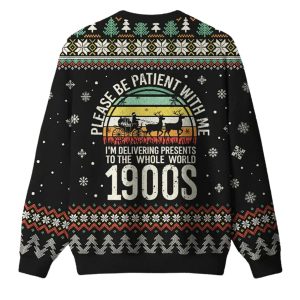 Please Be Patient With Me Ugly Christmas Sweater