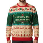 Please Slow Down I'm From The 1900s Ugly Christmas Sweater