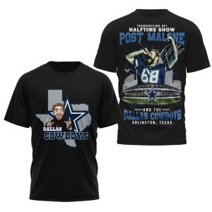 Post Malone x Cowboys Thanksgiving Day Halftime Show Shirt 2