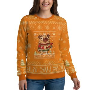 Pugly Christmas Ugly Sweater 1