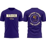 Ravens Football Coach John Madden T-Shirt