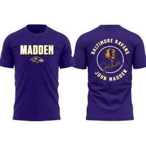 Ravens Football Coach John Madden T Shirt 3