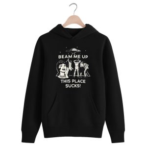 Robin Buckley Beam Me Up This Place Sucks Shirt 1 black 3