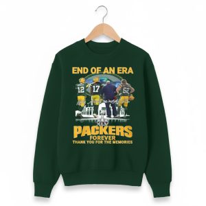 Rodgers Adams Matthews End Of An Era Packers Forever Thank You For The Memories Shirt 1 Rodgers Adams Matthews End Of An Era Packers Forever Thank You For The Memories Shirt