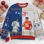 Royals Witt Jr And Chiefs Mahomes Ugly Christmas Sweater