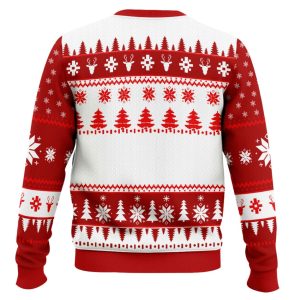 Santa Claus And The Grnch Woman Yelling At A Cat Meme Ugly Christmas Sweater 1 Santa Claus And The Grnch Woman Yelling At A Cat Meme Ugly Christmas Sweater