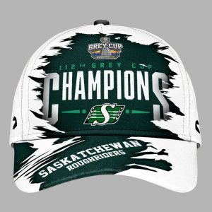 Saskatchewan Roughriders 2025 Grey Cup Champions Classic Cap 1