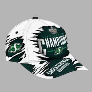 Saskatchewan Roughriders 2025 Grey Cup Champions Classic Cap