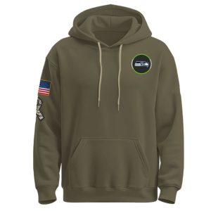 Seahawks 2025 Salute To Service Hoodie