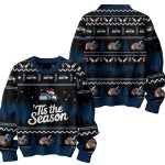 Seahawks Tis The Season Christmas Ugly Sweater
