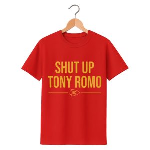 Shut Up Tony Romo KC Chiefs Shirt 1 red 1