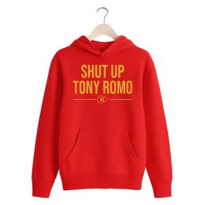 Shut Up Tony Romo KC Chiefs Shirt 1 red 3