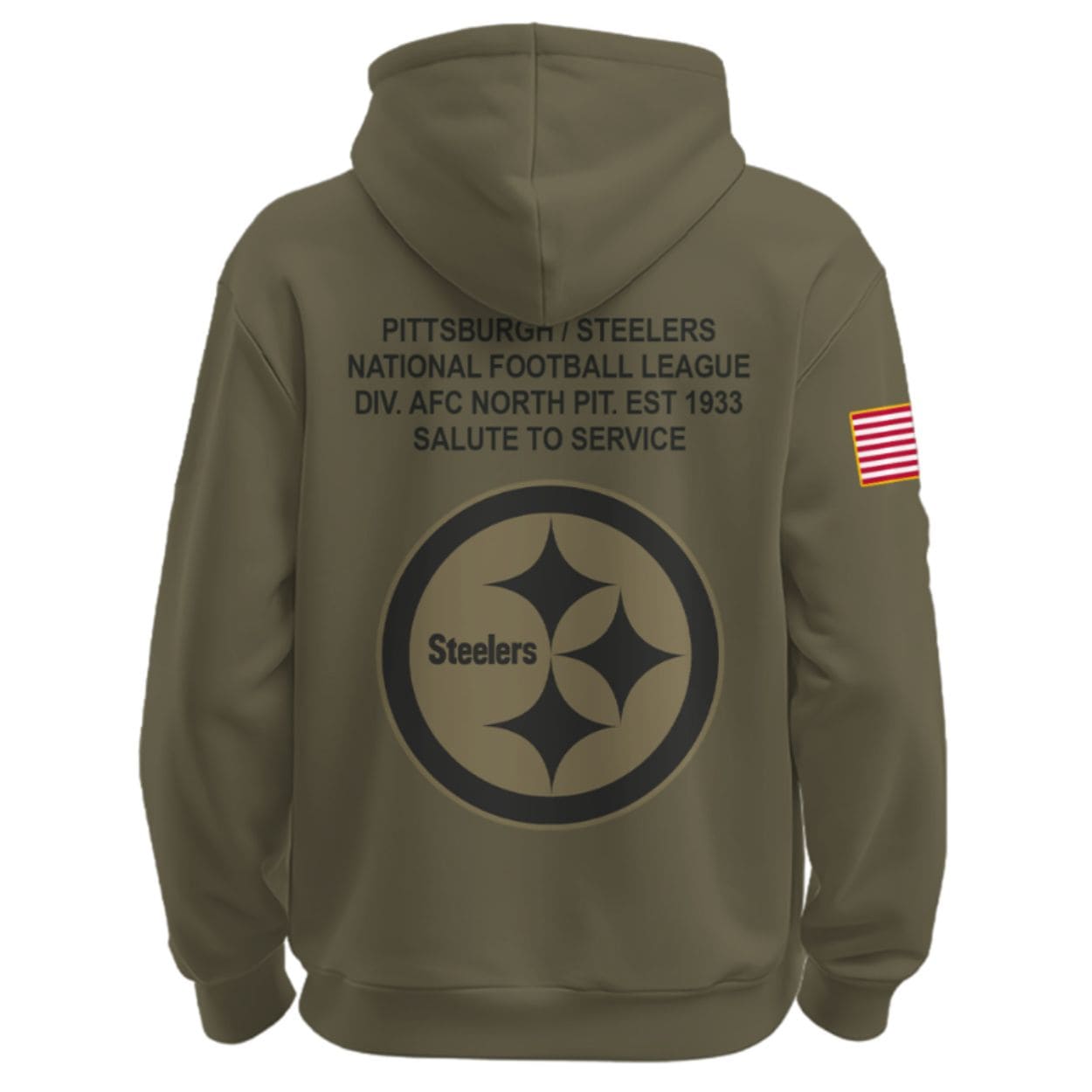 Steelers 2025 Salute To Service Hoodie Steelers 2025 Salute To Service Hoodie