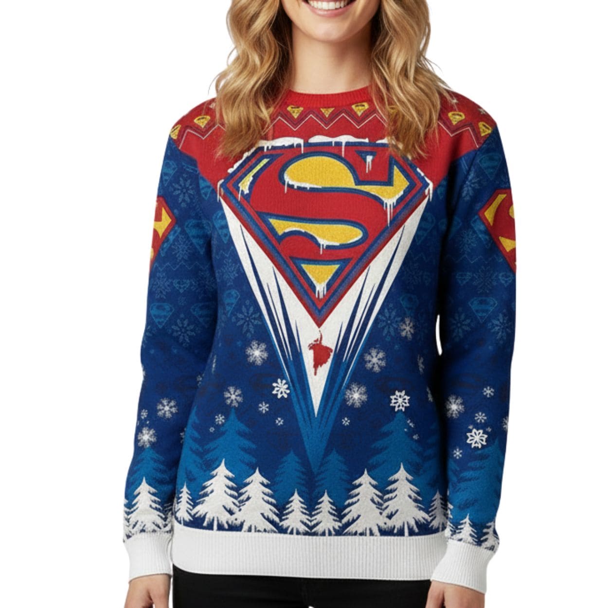 Super Winter Wonderland Ugly Christmas Sweater Super Winter Wonderland Ugly Christmas Sweater
