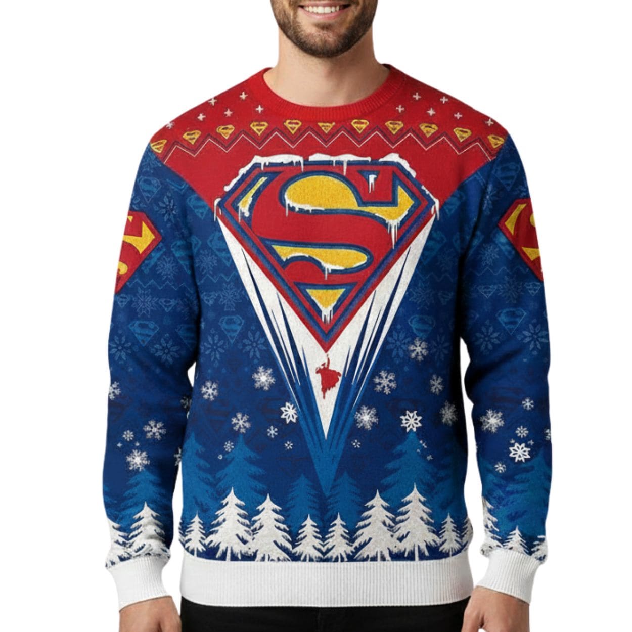 Super Winter Wonderland Ugly Christmas Sweater Super Winter Wonderland Ugly Christmas Sweater