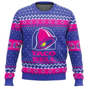 Taco Bell Fast Food Ugly Christmas Sweater