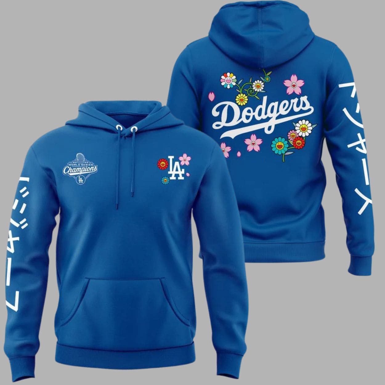 Takashi Murakami x LA Dodgers World Series Champions 2025 Hoodie
