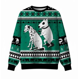 Tattooed Dogs Ugly Christmas Sweater