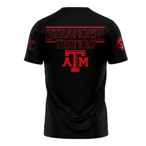 Texas A&M Football x Stranger Things 2025 Special T-Shirt 2 Texas A&M Football x Stranger Things 2025 Special T Shirt 1