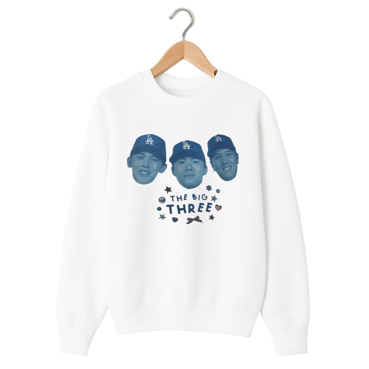 The Big Three Dodgers Players Shirt The Big Three Dodgers Players Shirt