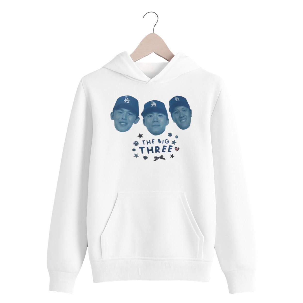 The Big Three Dodgers Players Shirt The Big Three Dodgers Players Shirt