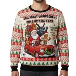 The Most Wonderful Time Of The Year Ugly Christmas Sweater