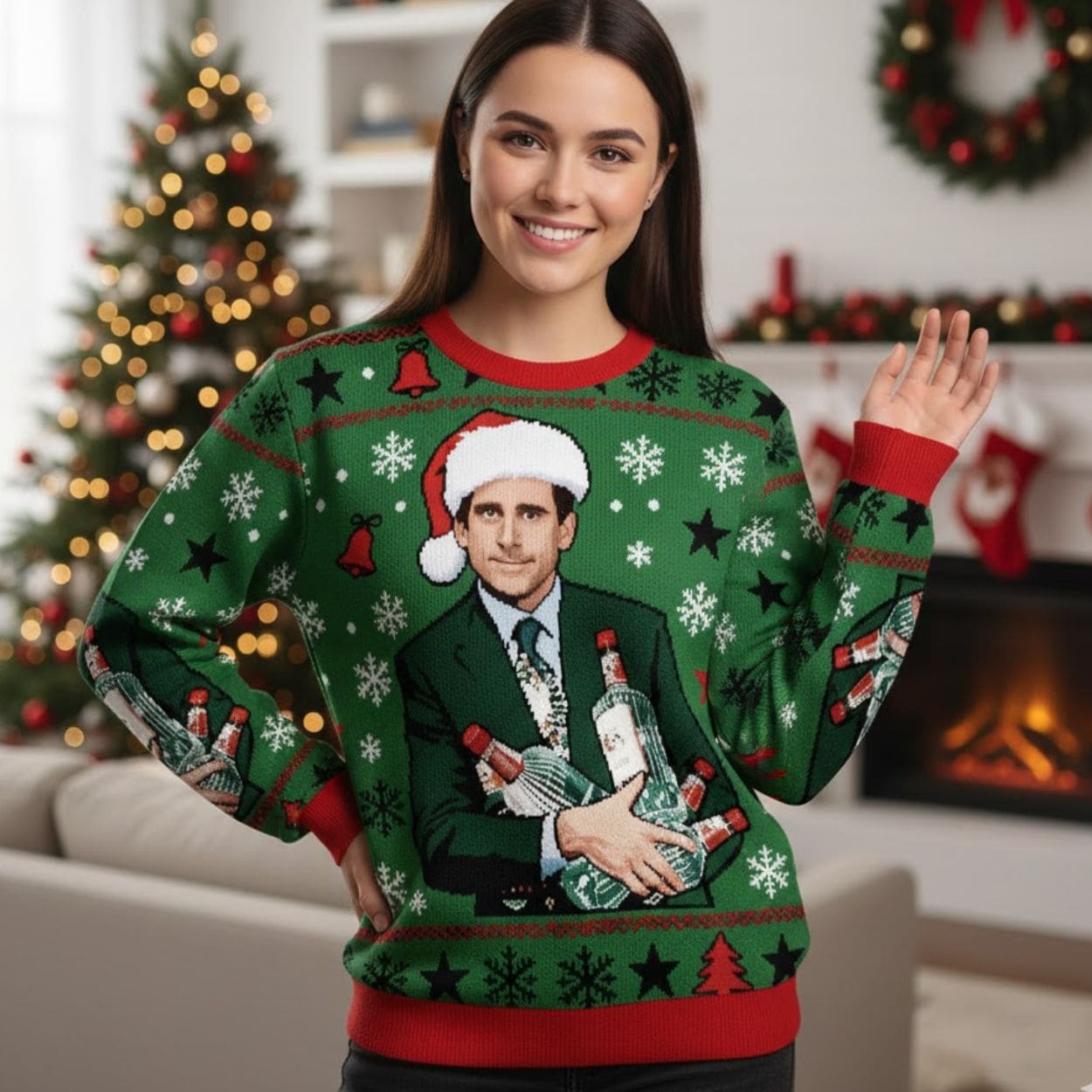 The Office Christmas Party Christmas Ugly Sweater The Office Christmas Party Christmas Ugly Sweater