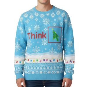 Think Ugly Christmas Sweater 1