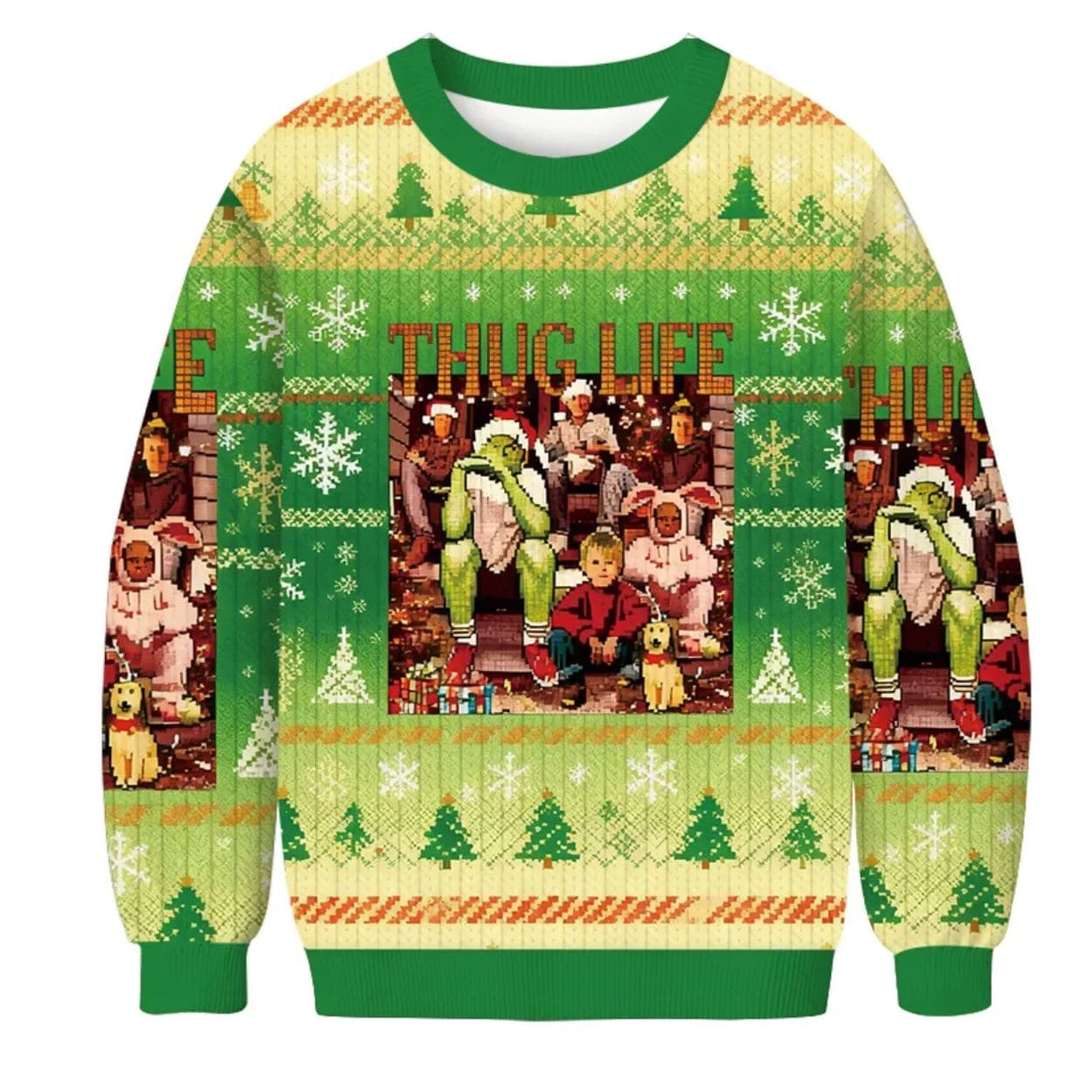 Thug Life Christmas Movie Friends Christmas Ugly sweater Thug Life Christmas Movie Friends Christmas Ugly sweater