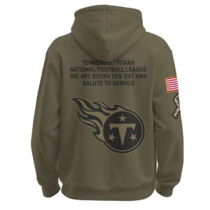 Titans 2025 Salute To Service Hoodie