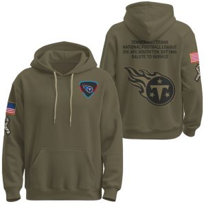 Titans 2025 Salute To Service Hoodie