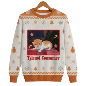 Tyleno Consumer Cat Christmas Ugly Sweater