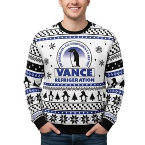 Vance Refrigeration Ugly Christmas Sweater 1
