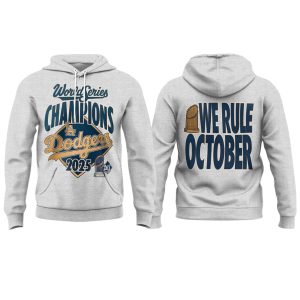 We Rule October Dodgers World Series Champions 2025 Shirt