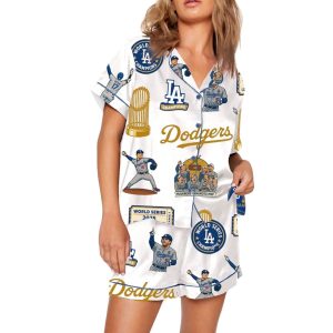 Women's Los Angeles Baseball World Series 2025 Pajama Set