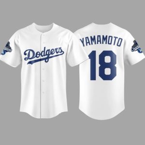 Yamamoto Dodgers World Series Champions 2025 Jersey