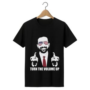 Zohran Mamdani Turn The Volume Up Shirt