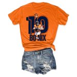 10 Bo Nix Broncos T-Shirt