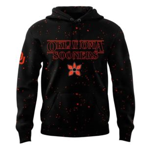 2025 Oklahoma Sooners x Stranger Things Hoodie
