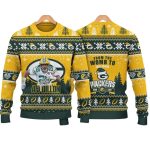 AJ Dillo Packers For Life Christmas Ugly Sweater