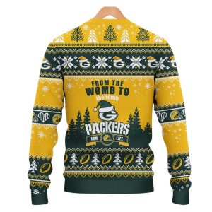 Aaron Jones Packers For Life Christmas Ugly Sweater 2