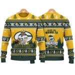 Aaron Rodgers Packers For Life Christmas Ugly Sweater