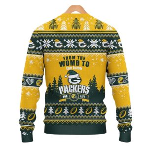 Aaron Rodgers Packers For Life Christmas Ugly Sweater 2