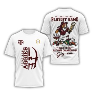 Aggies Football Road To The National Championship 2025 Reveille And Sebastian The Ibis Shirt 1 Aggies Football Road To The National Championship 2025 Reveille And Sebastian The Ibis Shirt