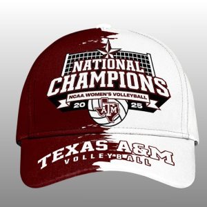 Aggies Women’s 2025 Volleyball National Champions Classic Cap 2