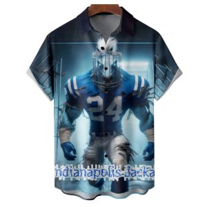 American Football Indianapolis Art Hawaiian Shirt
